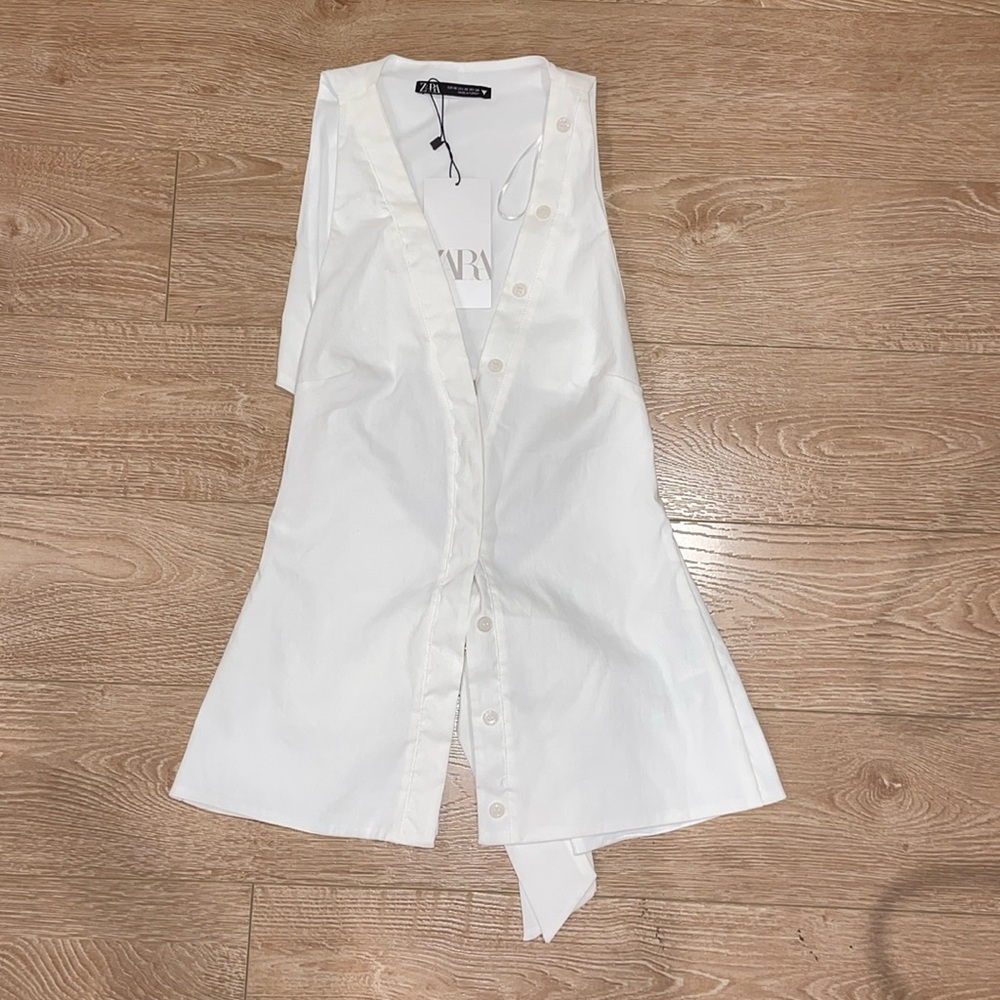 Zara Open Back Top